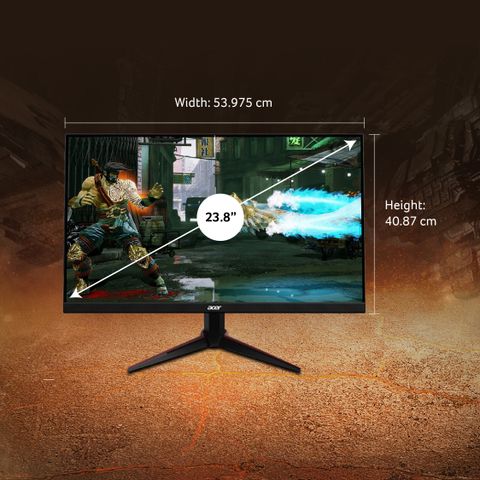 Acer 60.45 cm (24 inch) Full HD LED Backlit IPS Panel Monitor