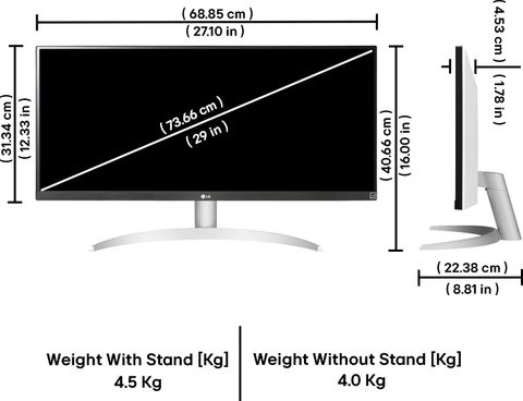 LG ULTRAWIDE 73.66 cm (29 inch) WFHD LED Backlit IPS Panel Gaming ...