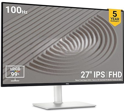 DELL 68.58 cm (27 inch) Full HD LED Backlit IPS Panel with Built