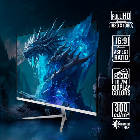 ZEBRONICS 68.58 cm (27 inch) Full HD VA Panel Wall Mountable