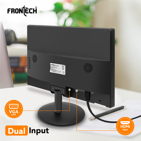 Frontech - 48.26 cm (19 inch) HD LED Backlit VA Panel Monitor (MON-0001 ...