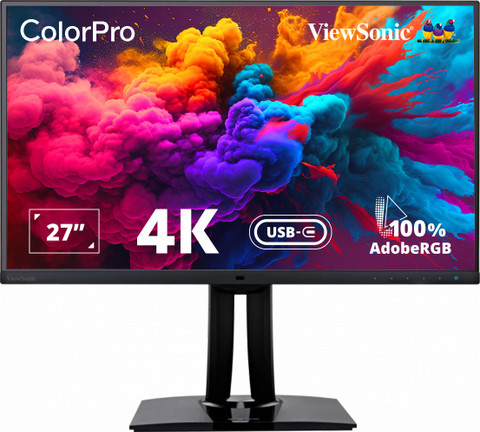 ViewSonic VP2785-4K ディスプレイ本体のみ ViewSonic VP Series 68.58 cm (27 inch) 4K Ultra HD LED Backlit IPS