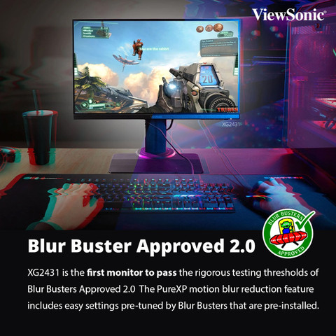 ViewSonic XG2431 60.96 cm (24 inch) Full HD LED Backlit IPS Panel
