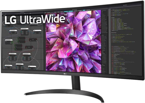 LG Ultra Wide Monitor cm (34 inch) Curved WQHD LED Backlit