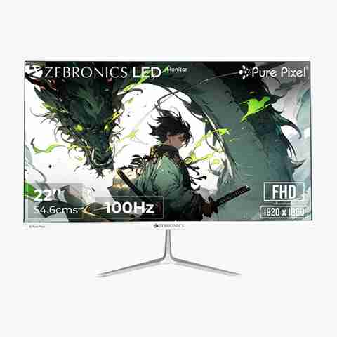 ZEBRONICS 63.5 cm (25 inch) Full HD VA Panel Monitor (Zeb A25FHD