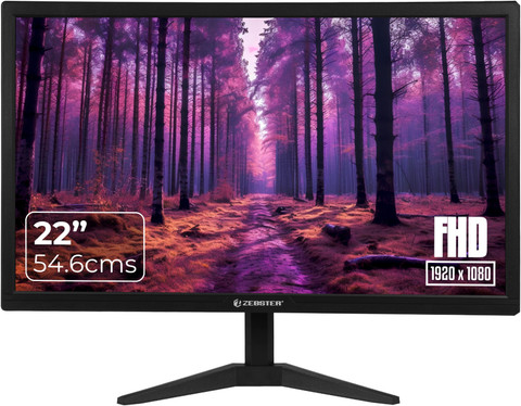 ZEBSTER Z-GV222 54.61 cm (22 inch) Full HD VA Panel with HDMI