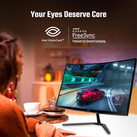 Acer cm (32 inch) Curved Full HD LED Backlit VA Panel Gaming