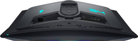 DELL AW-Series 86.36 cm (34 inch) Curved WQHD OLED Panel with HDMI