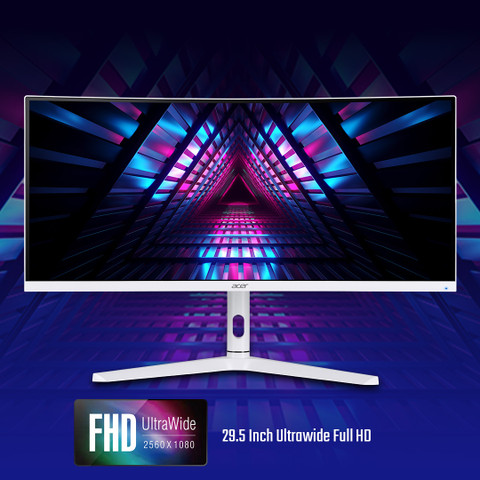 Acer Nitro cm (30 inch) Curved WFHD VA Panel with ErgoStand