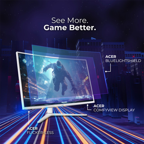 Acer XZ6 Series 97.79 cm (39 inch) Curved WQHD LED Backlit VA