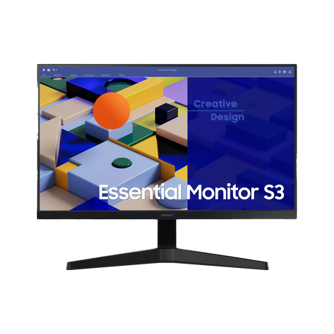 Samsung Essential Monitor S3 60.96 cm (24 inch) Full HD LED