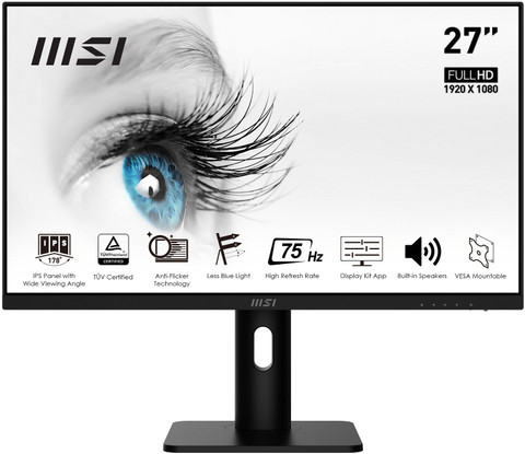 MSI MPI271 シリーズ MSI 68.58 cm (27 inch) Full HD IPS Panel Monitor (PRO MP271
