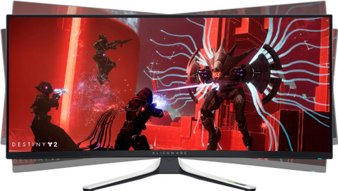 Alienware AW3423DW 34インチ ウルトラワイドOLEDモニター 実機