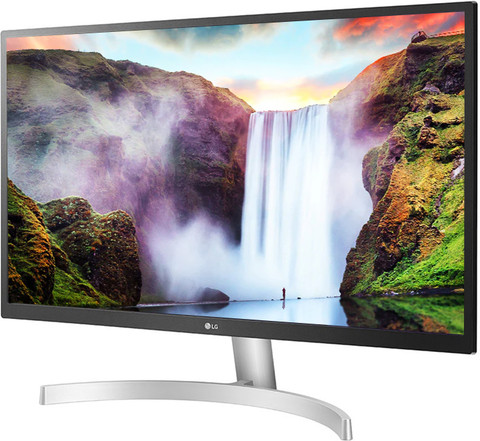 LG 68.58 cm (27 inch) 4K Ultra HD IPS Panel White Colour