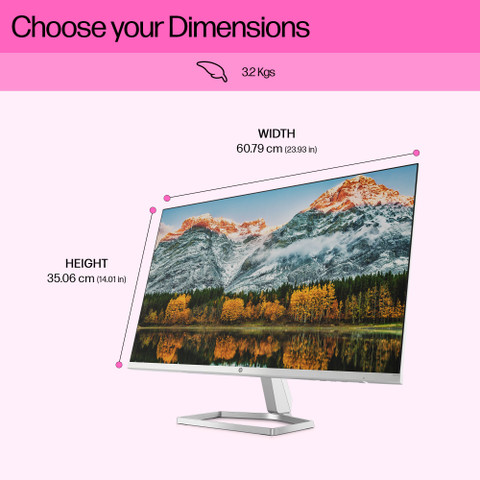 HP 68.58 cm (27 inch) Full HD IPS Panel with 99% sRGB, Eyesafe