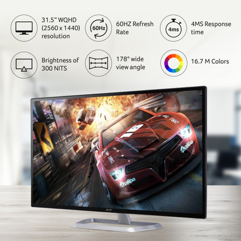 Acer EB1 203.2 cm (80 cm) WQHD LED Backlit IPS Panel Monitor