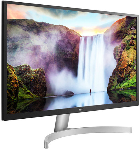 LG 68.58 cm (27 inch) 4K Ultra HD IPS Panel White Colour Monitor
