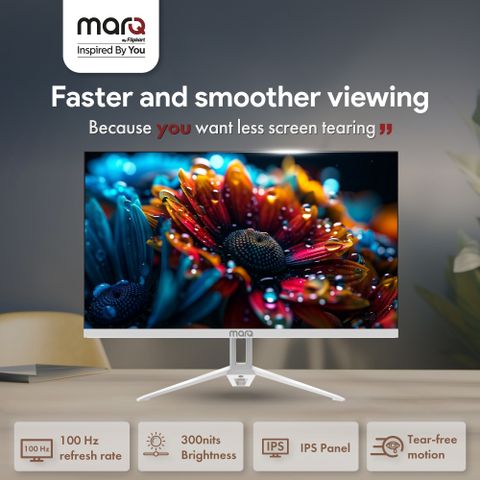 MarQ by Flipkart 60.96 cm (24 inch) Full HD IPS Panel Inbuilt Speakers ...
