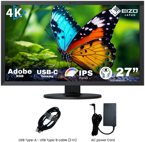 EIZO ColorEdge CS2740 71.12 cm (28 inch) 4K Ultra HD LED Backlit