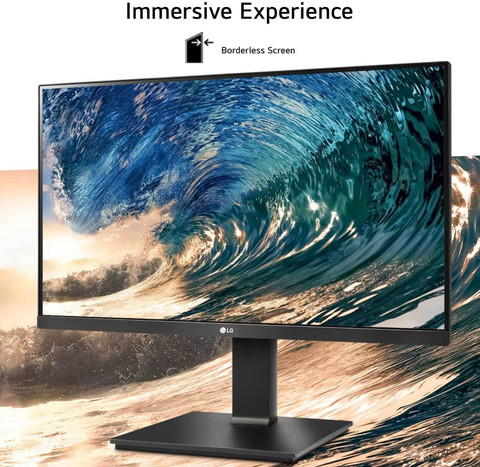 LG QHD 60.96 cm (24 inch) Quad HD LED Backlit IPS Panel Monitor