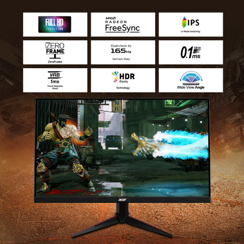 Acer VG240Y bmiifx 24インチ fullHD Acer Nitro 60.45 cm (24 inch) Full HD LED Backlit IPS Panel