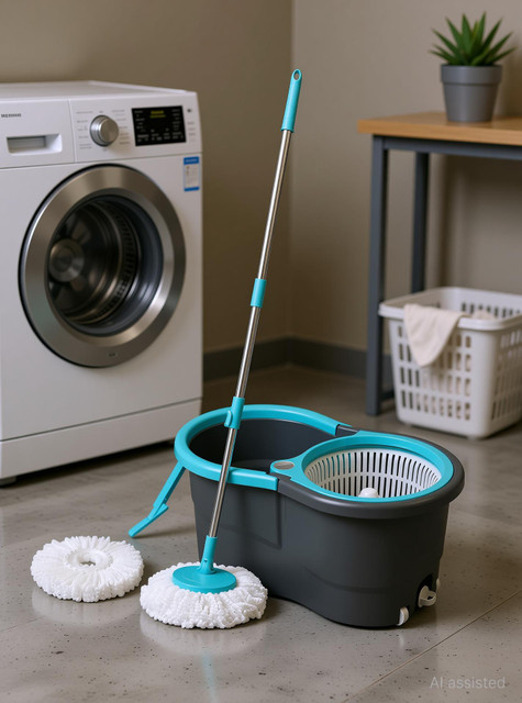 3D METRO SUPER STORE Gamma with 360° Spinner 2 Microfiber heads