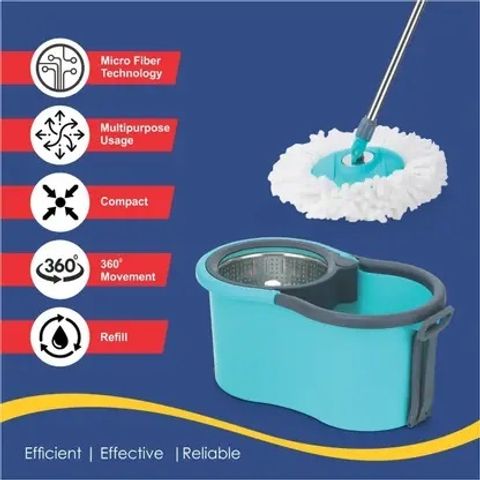 Stysol 360 Cleaning Mop Set with Microfiber Refill - Image 7