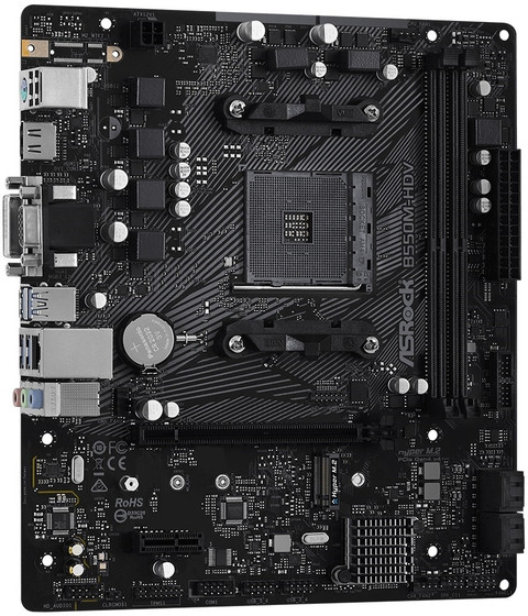 ASRock B550M HDV AM4Socket Micro-ATX AMD B550 Chipset DDR4