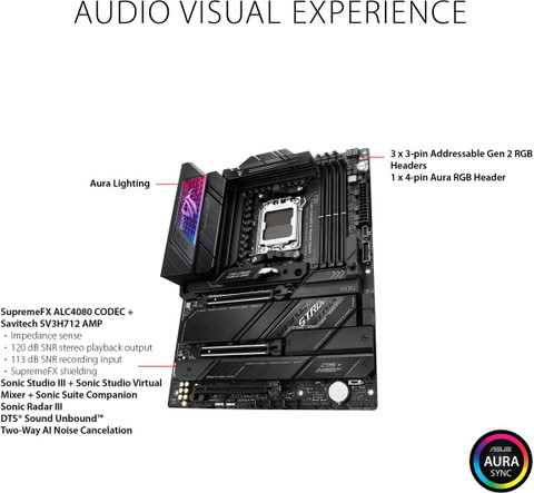 ASUS ROG STRIX X670E-E GAMING WIFI AM5Socket ATX AMD X670 Chipset