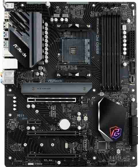 ASRock B550 PG Riptide AM4Socket ATX AMD B550 Chipset DDR4