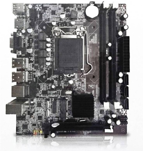 ZEBRONICS ZEB H55 (HDMI MSATA) LGA 1156Socket Micro-ATX Intel