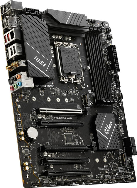MSI PRO B760-P WIFI I ATX I Socket LGA 1700 I DDR5 Gaming LGA