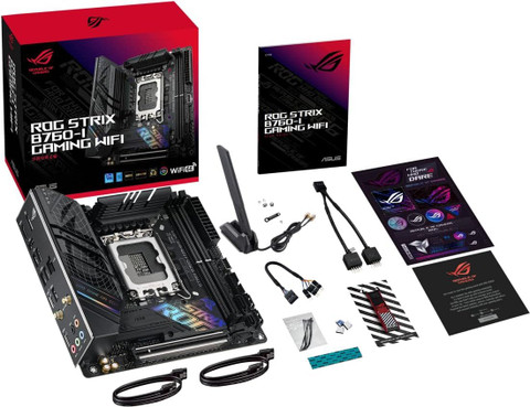 【ほぼ未使用 】ASUS　ROG STRIX B760-I GAMING WIF ASUS ROG STRIX B760-I GAMING WIFI Intel® B760 Chipset DDR5