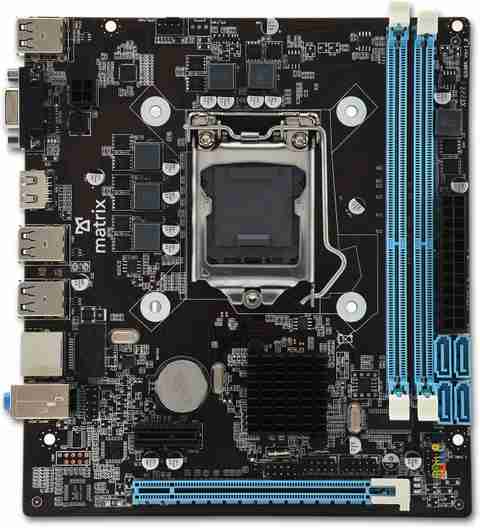 MATRIX MXH55 LGA 1156Socket Micro-ATX Intel H55 Chipset