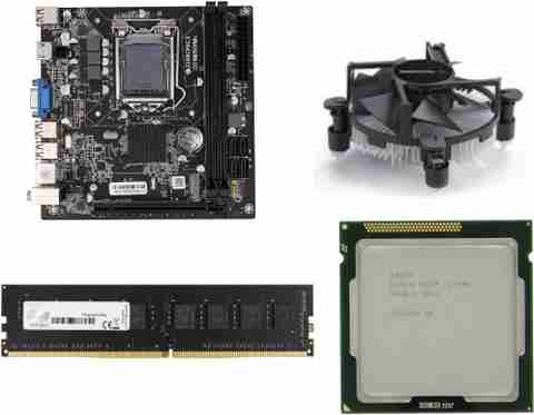 ZEBRONICS H61-i5-8GB-PFAN-COMBO LGA 1155Socket ATX Intel H61