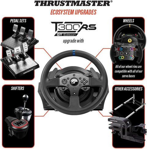 レーシングコクピット&Thrustmaster T300RS GTEDITION THRUSTMASTER T300 RS GT Edition Racing Game Wheel Force Feedback