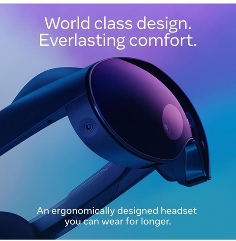 META QUEST Pro VR Headset (256) GB Motion Controller - META