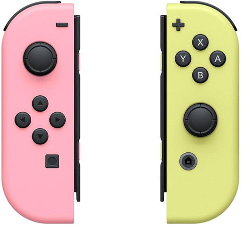 Nintendo Switch 有機ELモデル、ピンクとイエローのJoy-Con Joy-Con(L) パステルピンク/(R) パステルイエロー | My Nintendo Store