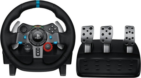 Logitech G29 Driving Force Racing Wheel Floor Pedals With Shifter