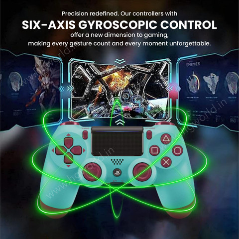 HG WORLD Wireless Controller Compatible with PlayStation