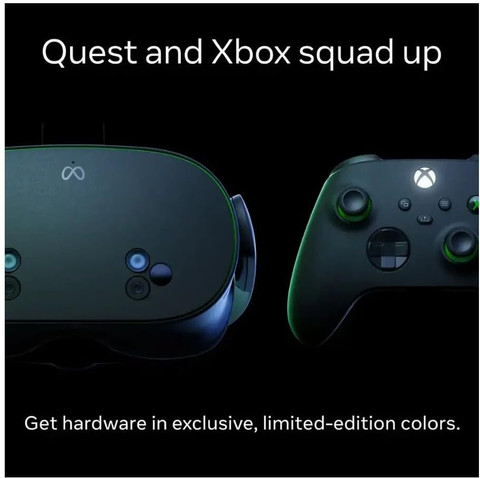 META Quest 3S Xbox Edition 128GB All-in-One VR Headset Gaming META Quest 3S Xbox Edition 128GB All-in-One VR Headset Gaming