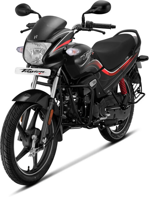 Black Colour Passion Pro Bs6 All Features Hero Passion+ Drum