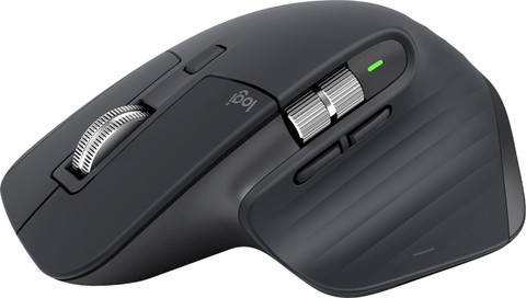 Logitech MX Master 3s Wireless Ambidextrous Touch Mouse with