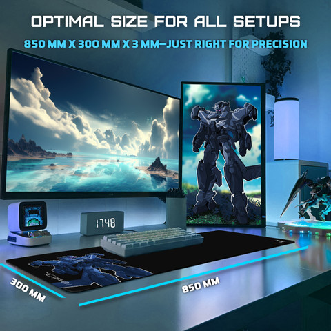 EVOFOX Metal Claw X85 with Micro-Textured Speed Surface Gaming Non