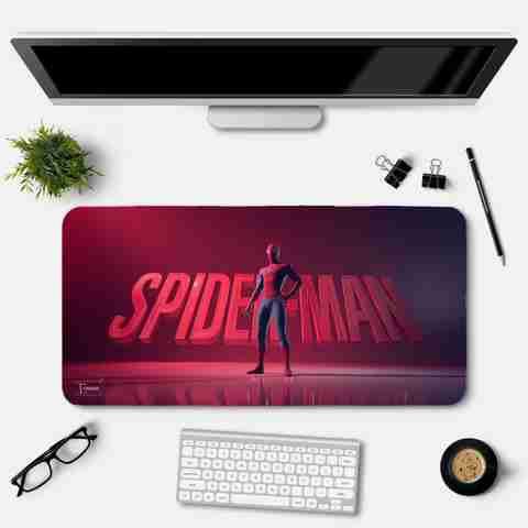 Eshaaver Premium Laptop Desktop spiderman Mat Graphic Printed Mousepad Non Slip Base Mousepad (Multicolor1) - Image 5