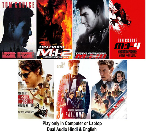 Mission Impossible Film series 1 to 7 (1996 to 2023) 7