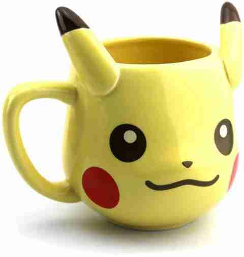 RV Mart Adorable 350ml Pikachu - Cute Anime Pokemon Ceramic Coffee