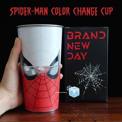 Printingg Nova Spider-Man Color Changing Tumbler, 700ml, White - Image 6