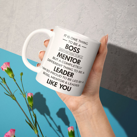 Akipi Boss – Mentor Leader Like you ARM086 Ceramic Coffee Mug