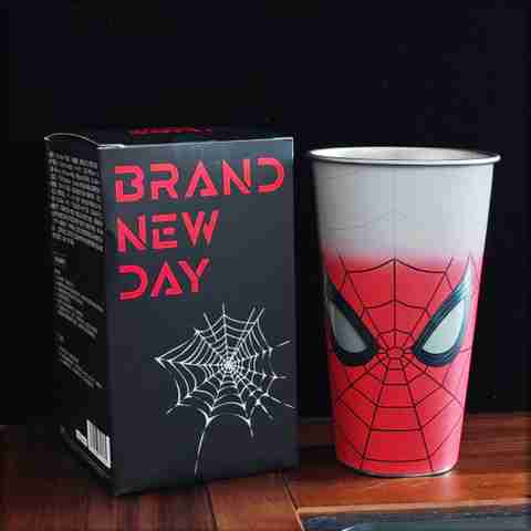 Printingg Nova Spider-Man Color Changing Tumbler, 700ml, White - Image 2